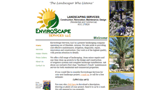 Desktop Screenshot of enviroscapeservices.com