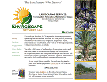 Tablet Screenshot of enviroscapeservices.com